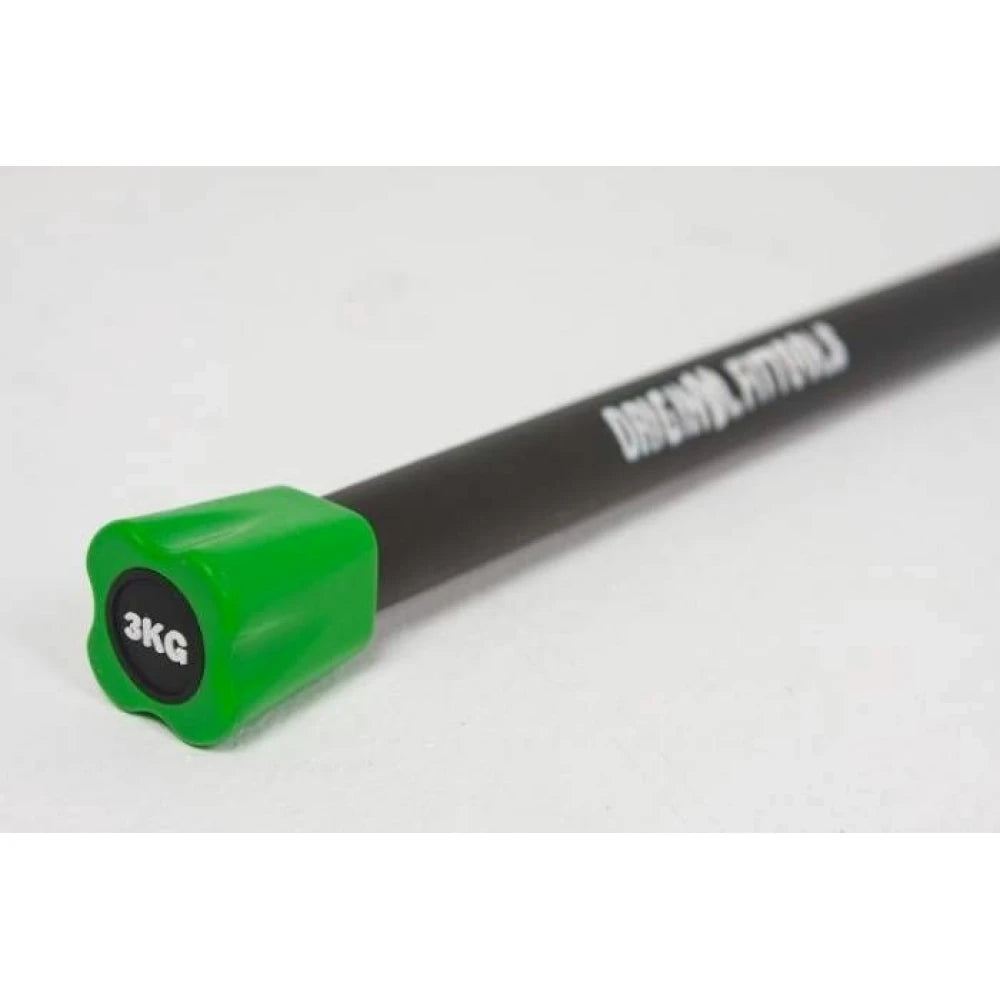 Rubber-Coated Body Bar 6.6 lb – Dark Pink