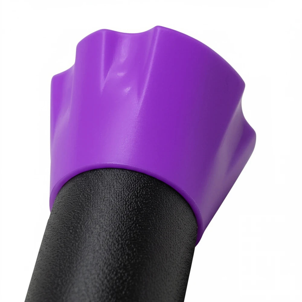 Rubber-Coated Body Bar 15 lb – Purple