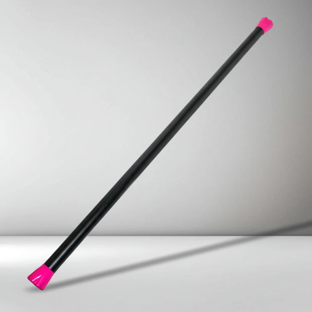 Rubber-Coated Body Bar 17 lb – Pink