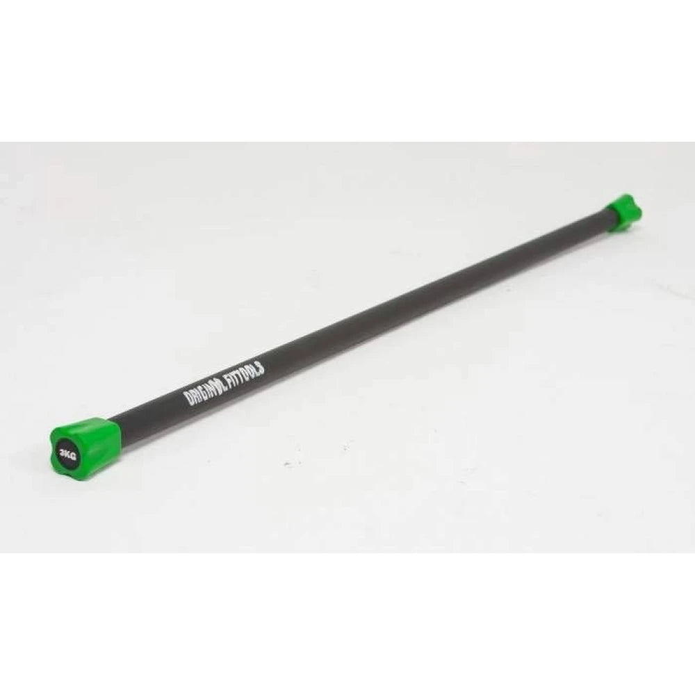 Rubber-Coated Body Bar 6.6 lb – Dark Pink