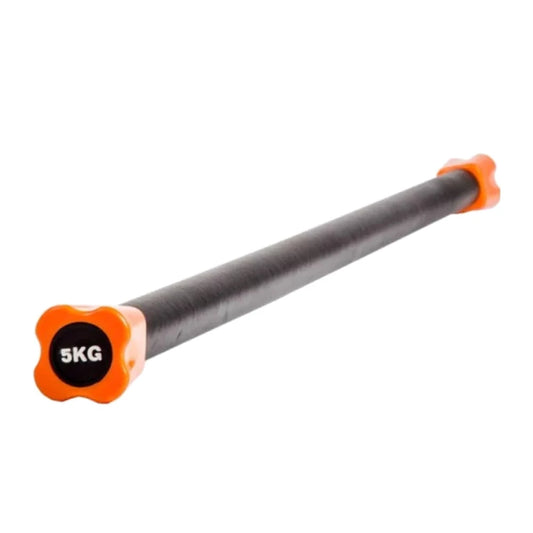 Rubber-Coated Body Bar 11 lb – Orange