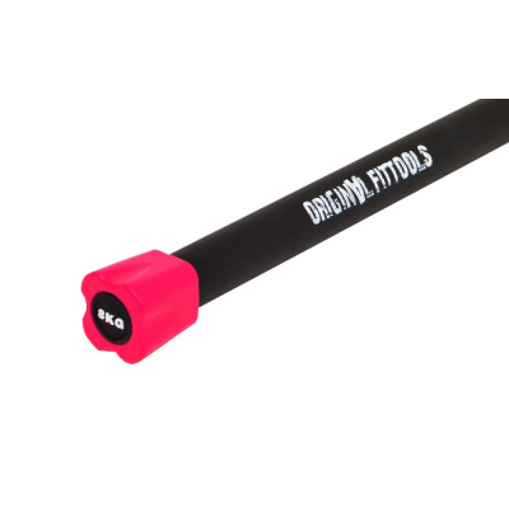 Rubber-Coated Body Bar 17 lb – Pink
