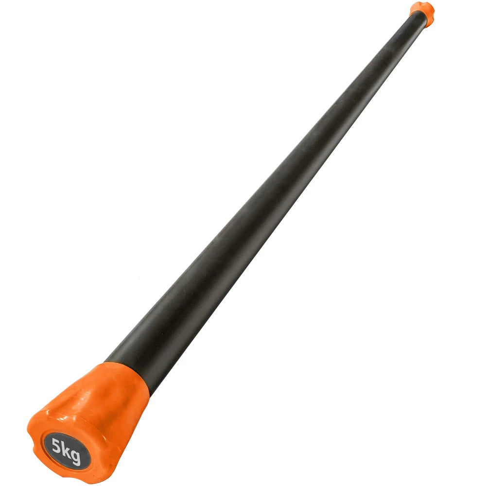Rubber-Coated Body Bar 11 lb – Orange