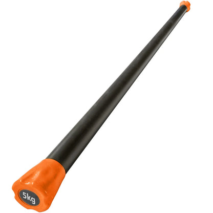 Rubber-Coated Body Bar 11 lb – Orange