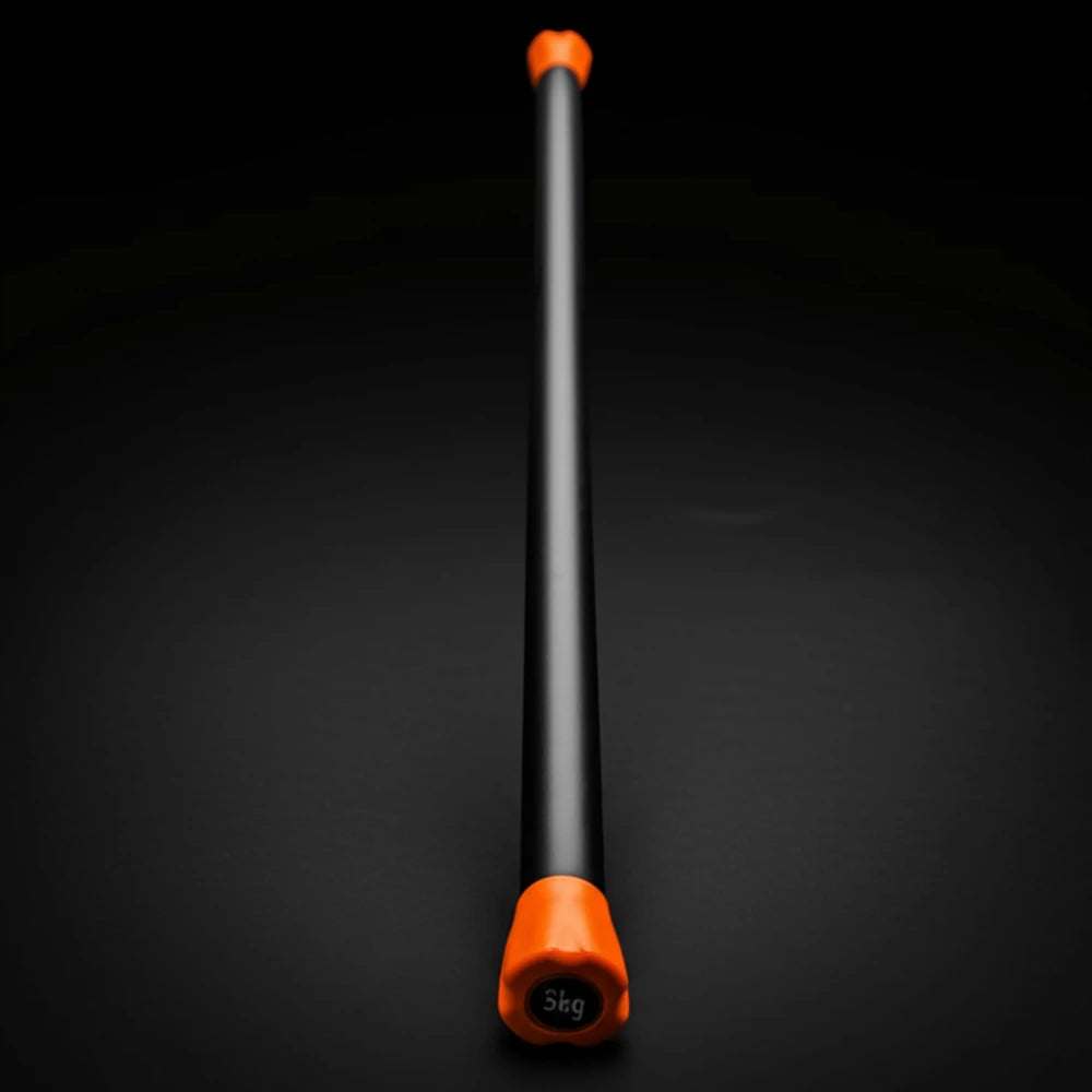 Rubber-Coated Body Bar 11 lb – Orange