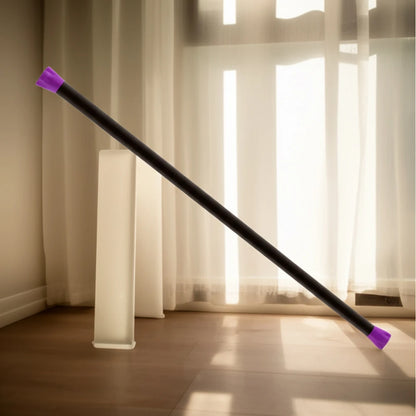 Rubber-Coated Body Bar 15 lb – Purple