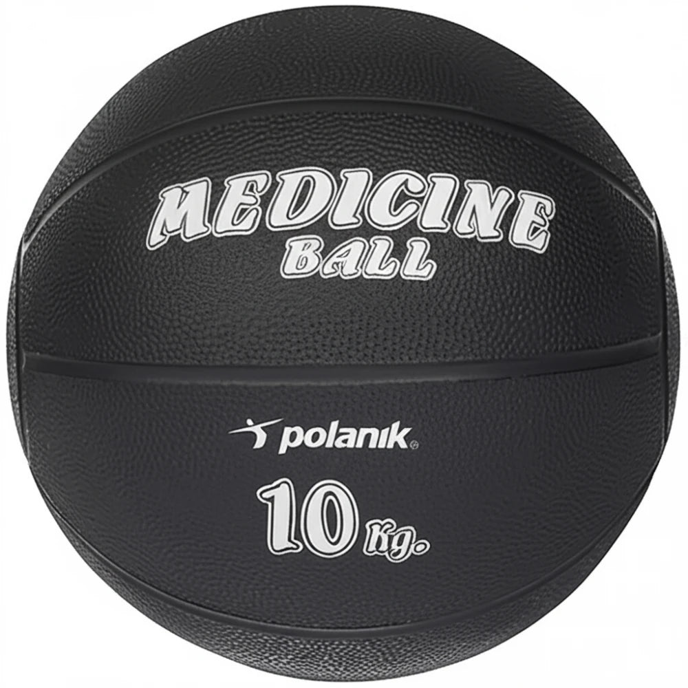 Medicine Ball 22 lb – Durable Rubber, 8 inch
